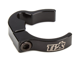 Ti22 PERFORMANCE 4530 Brake Line Clamp 1.25in Aluminum Black