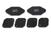 Load image into Gallery viewer, Ti22 PERFORMANCE 5124 Exhaust Port Blockoffs Aluminum Standard Port