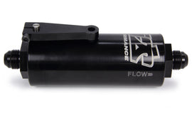 Ti22 PERFORMANCE 5508 8 AN Fuel Filter With Shutoff Black 100 Micron