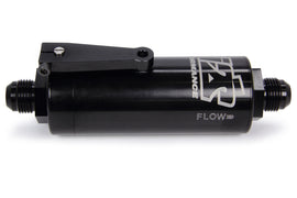 Ti22 PERFORMANCE 5510 10 AN Fuel Filter With Shutoff Black 100 Micron