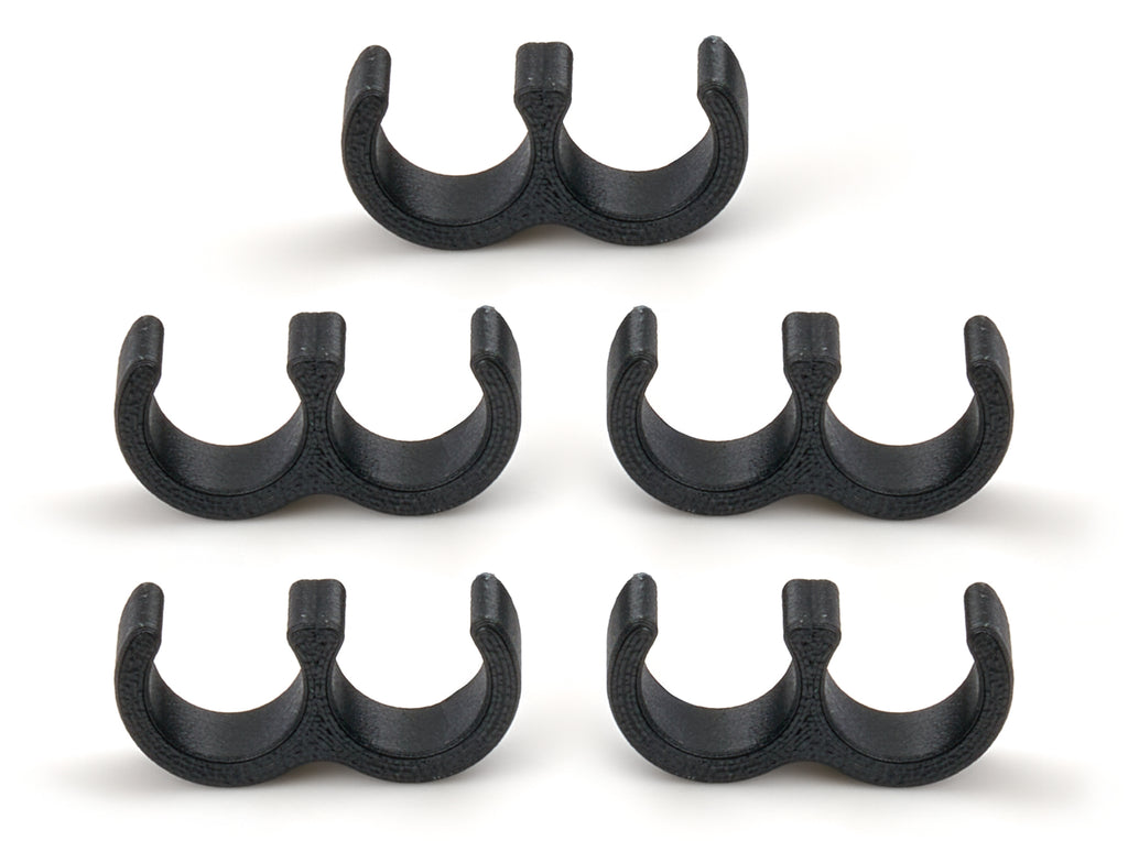 Ti22 PERFORMANCE TIP5572 Ti22 PERFORMANCE TIP5572 Hose Support Bracket Set for -6 AN Fuel Lines, 5-Pack