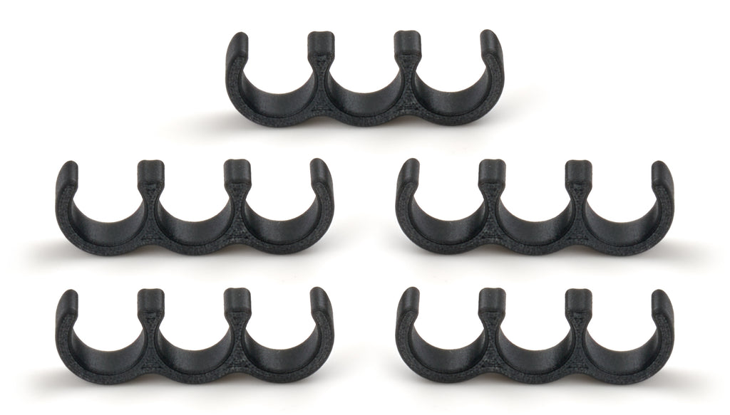 Ti22 PERFORMANCE TIP5573 Ti22 PERFORMANCE TIP5573 Hose Support Bracket Set for -6 AN Fuel Lines, 5 Pack