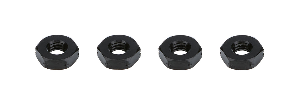 Ti22 PERFORMANCE 5666 Jam Nuts LH 10-32 Black Aluminum 4 Pack