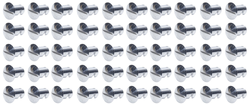 Ti22 PERFORMANCE 8100-50 Oval Head Dzus Buttons .500 Long 50 Pack