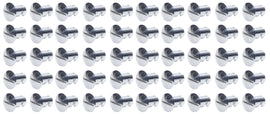 Ti22 PERFORMANCE 8100-50 Oval Head Dzus Buttons .500 Long 50 Pack