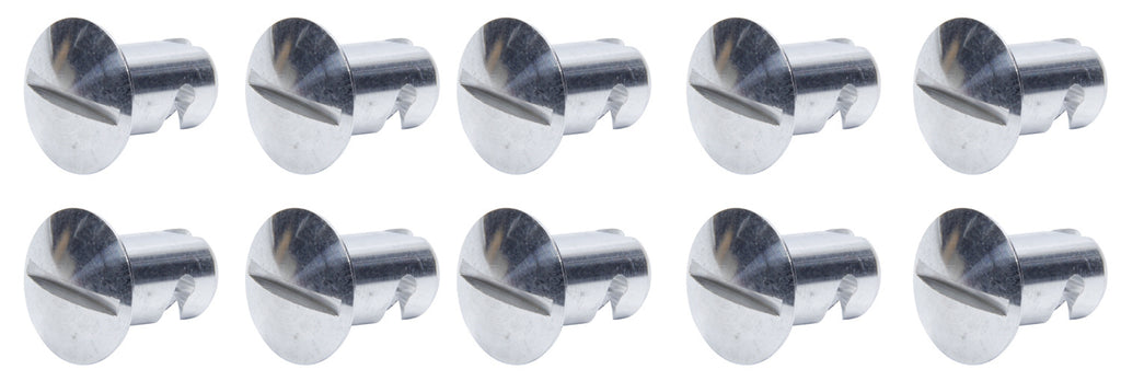 Ti22 PERFORMANCE 8100 Oval Head Dzus Buttons .500 Long 10 Pack