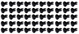 Ti22 PERFORMANCE 8106-50 Oval Head Dzus Buttons .550 Long 50 Pack Black