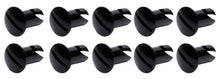 Load image into Gallery viewer, Ti22 PERFORMANCE 8106 Oval Head Dzus Buttons .550 Long 10 Pack Black