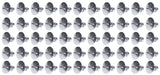 Ti22 PERFORMANCE 8108-50 Large Head Dzus Buttons .500 Long 50 Pack