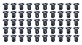 Ti22 PERFORMANCE 8132-50 Oval Head Buttons .450 Long Black 50 Pack