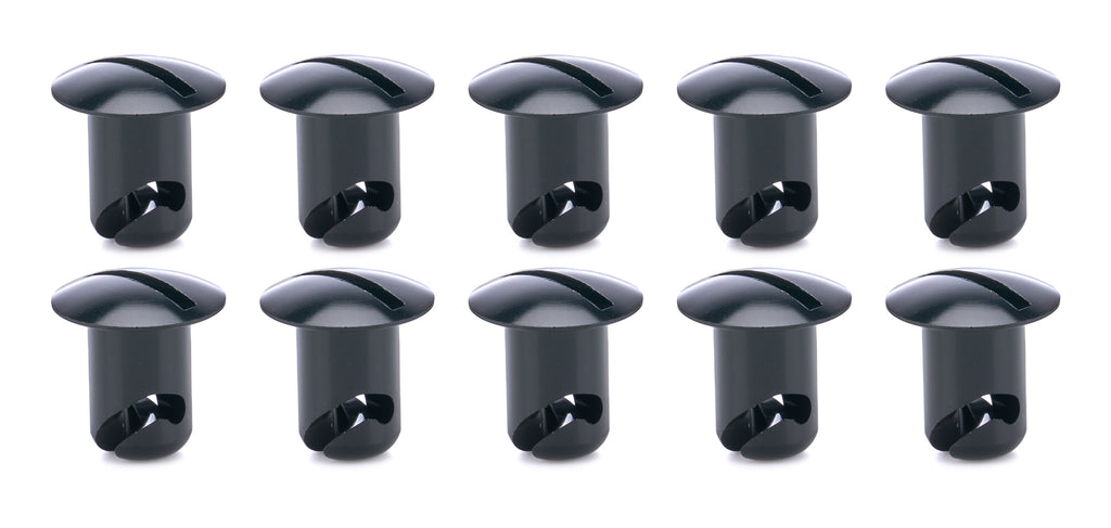 Ti22 PERFORMANCE 8132 Oval Head Buttons .450 Long Black 10 Pack