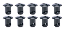 Load image into Gallery viewer, Ti22 PERFORMANCE 8132 Oval Head Buttons .450 Long Black 10 Pack