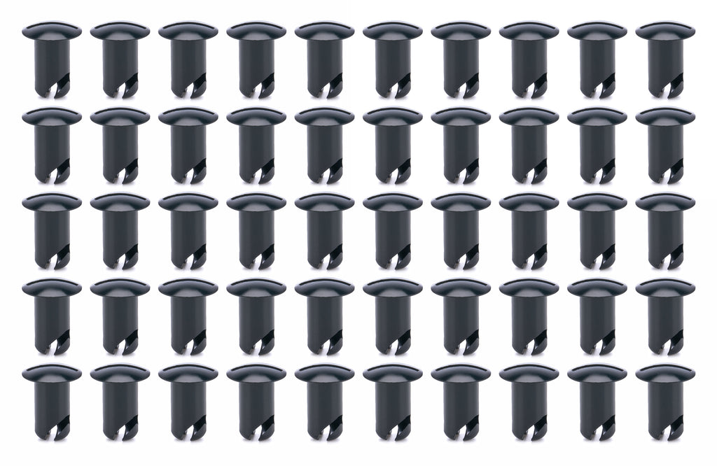 Ti22 PERFORMANCE 8134-50 Oval Head Buttons .600 Long Black 50 Pack