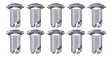 Ti22 PERFORMANCE 8136 Oval Head Buttons .600 Long 10 Pack