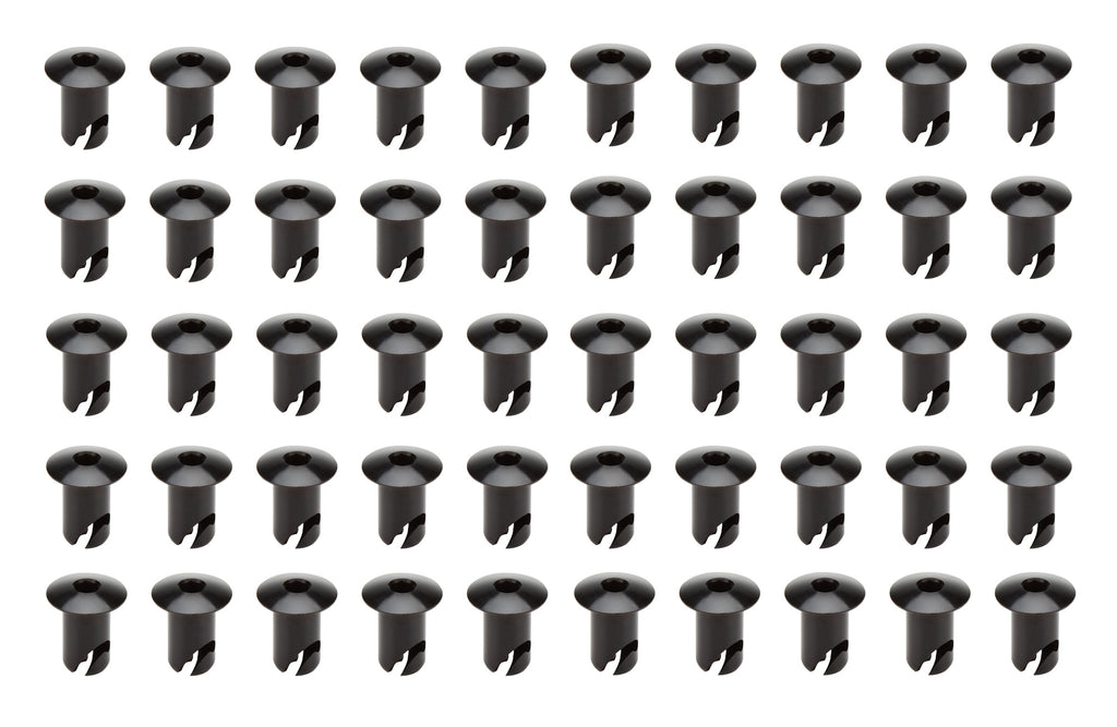 Ti22 PERFORMANCE 8161-50 Allen Head Quick Turn Fastener .500 Black Alum
