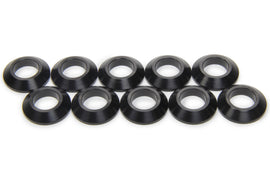 Ti22 PERFORMANCE 8221-10 Tapered Spacers 1/2in ID 1/4in Thick Black 10pk