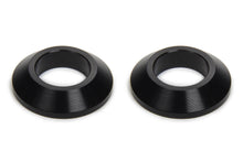 Load image into Gallery viewer, Ti22 PERFORMANCE 8221 Tapered Spacers 1/2in ID 1/4in Thick Black 2pk