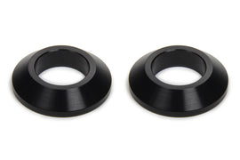 Ti22 PERFORMANCE 8221 Tapered Spacers 1/2in ID 1/4in Thick Black 2pk