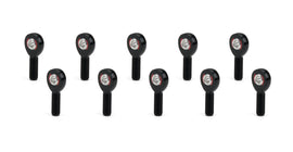 Ti22 PERFORMANCE TIP8253-10 Ti22 PERFORMANCE Rod End Aluminum with Aluminum Ball, 1/2 in Bore, 5/8-18 Left Hand Male Thread - Set of 10