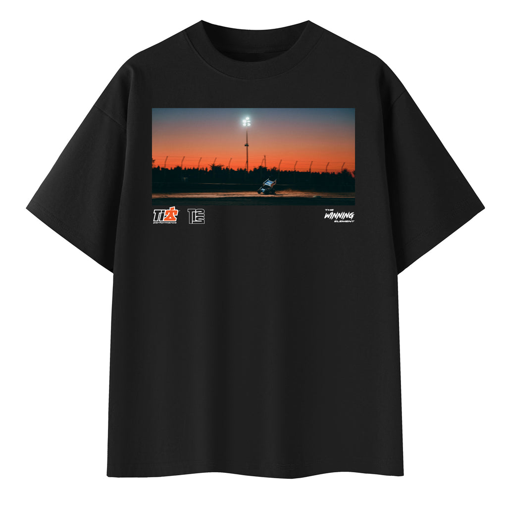Ti22 PERFORMANCE TIP9147XL Ti22 Performance Sprint Car Logo Black T-Shirt - X-Large