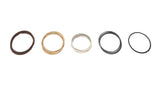 TOTAL SEAL MS1123776 AP Steel Gpls Ring Set 3.776 Bore 1.0 1.0 3.0mm