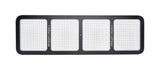 TRUE PERFORMANCE & FABRICATION DTR1000 Nose Screen Lower Black Aluminum
