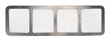 TRUE PERFORMANCE & FABRICATION DTR1001 Nose Screen Lower Raw Aluminum