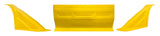 TRUE PERFORMANCE & FABRICATION DTR1014 Nose Kit Asphalt Outlaw Yellow