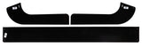 TRUE PERFORMANCE & FABRICATION DTR1050 Splitter Kit Blk Asphalt Outlaw 1/4in 3pc