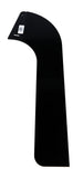 TRUE PERFORMANCE & FABRICATION DTR1051 Splitter Left Black Asphalt Outlaw 1/4in