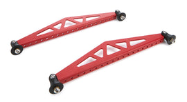 TRUE PERFORMANCE & FABRICATION DTR1302 Spoiler Brace 10.5in Red Pair