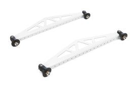 TRUE PERFORMANCE & FABRICATION DTR1303 Spoiler Brace 10.5in White Pair