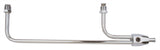 TRANS-DAPT 2197 Chrome Fuel Line 9-5/16in