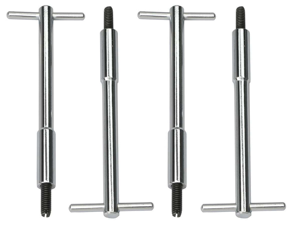 TRANS-DAPT 4936 Chrome T-Bar Wing Nuts