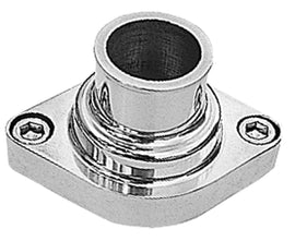 TRANS-DAPT 6002 Alum. Water Neck SBC Straight Up Polished