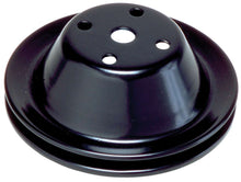 Load image into Gallery viewer, TRANS-DAPT 8600 SBC SWP Water Pump Pulley 1 Groove Black