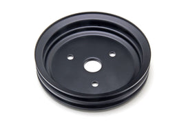 TRANS-DAPT 8603 SBC SWP Crankshaft Pulley 2 Groove Black