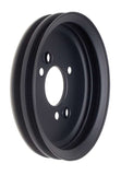 TRANS-DAPT 8616 BBC SWP Crankshaft Pulley 2 Groove Black