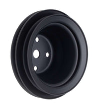 Load image into Gallery viewer, TRANS-DAPT 8623 BBC LWP Water Pump Pulley 2 Groove Black
