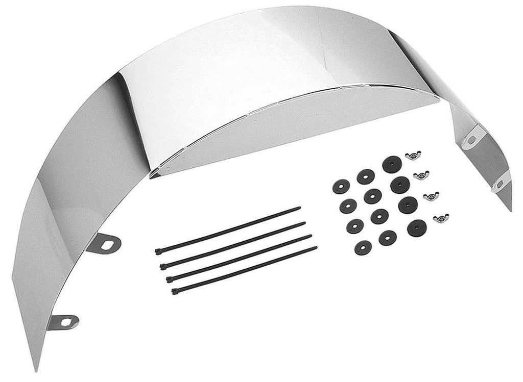 TRANS-DAPT 9454 5.5 in Wide Chrome Fan Shroud