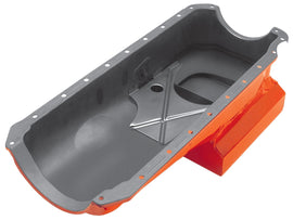 TRANS-DAPT 9729 6 Qt Pan - BB Chevy Painted