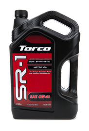 TORCO A160040LE SR-1 Synthetic Oil 0w40 5 Liter Bottle