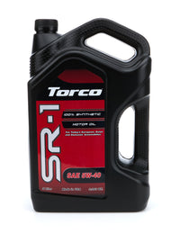 TORCO A160540LE SR-1 Synthetic Oil 5w40 5 Liter Bottle