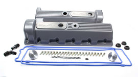 TRICK FLOW TFS-51800801 Valve Cover Kit Ford 4.6 Motor 11-Bolt Cast Alm.