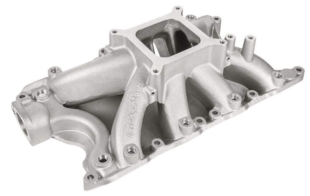 TRICK FLOW TFS-52500115-C04 TRICK FLOW SBF 351W EFI Intake Manifold R-Series | Square Bore, Single Plane, Aluminum for Small Block Ford