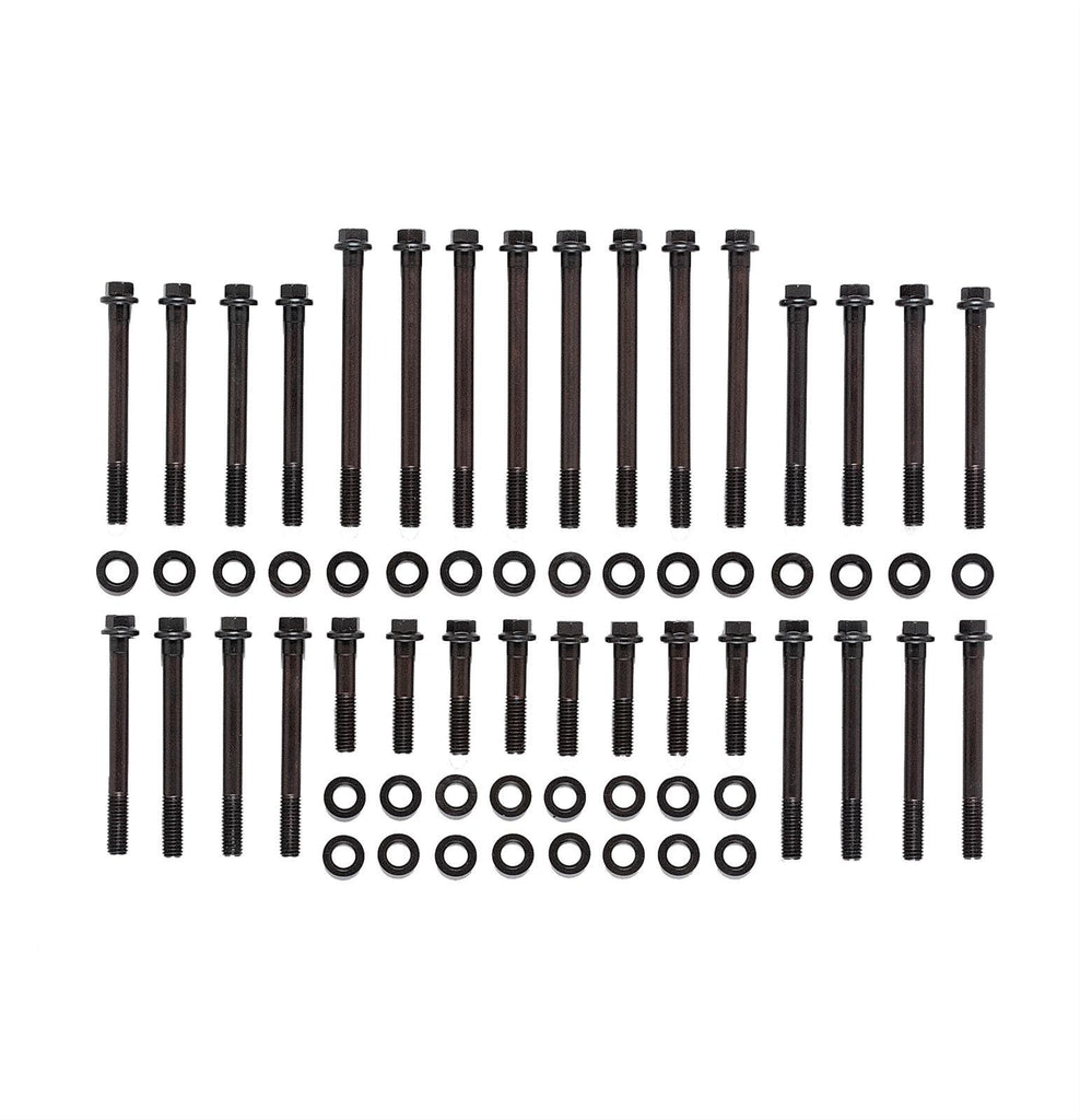 TRICK FLOW TFS-92002 TRICK FLOW Big Block Chevy Cylinder Head Bolt Kit TFS-92002 - Hex Heads, Chromoly, Black Oxide