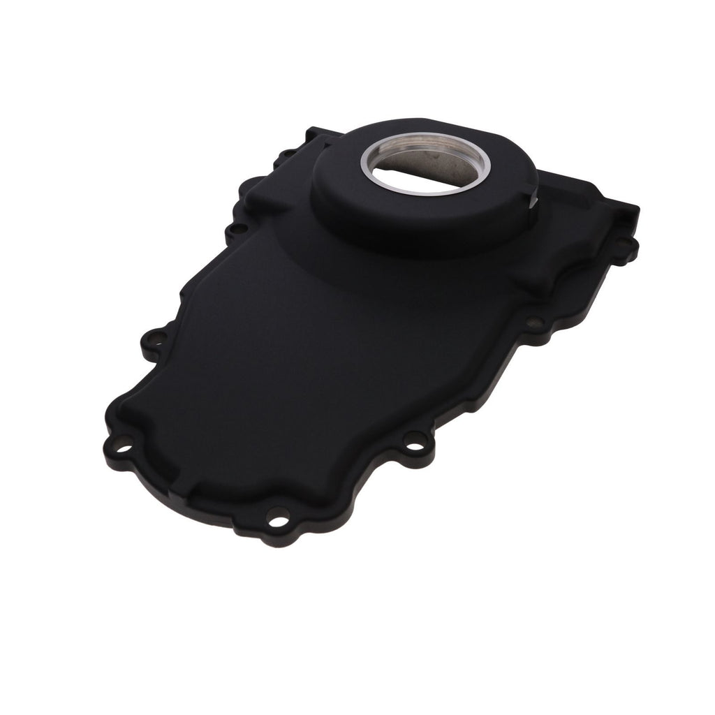 TOP STREET PERFORMANCE 81065BK LS Aluminum Timing Cover Incl Gasket and Hardwar