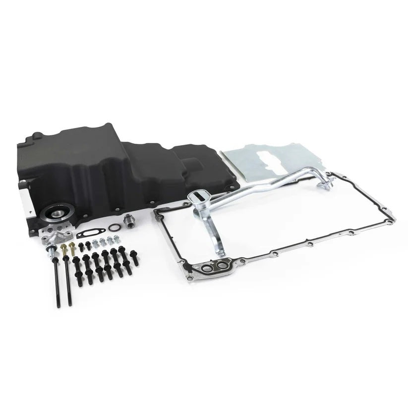TOP STREET PERFORMANCE 81073BK LS Low Profile Retrofit Black Oil Pan
