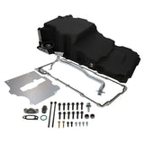 TOP STREET PERFORMANCE 81075BK LS Low Profile Retrofit Black Oil Pan