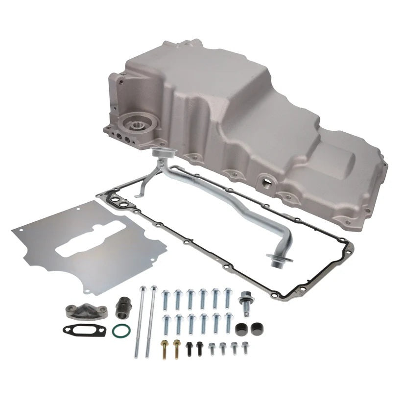 TOP STREET PERFORMANCE 81075 LS Low Profile Retrofit Oil Pan Satin